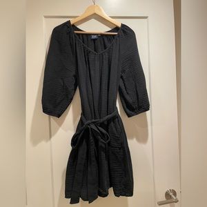Black GAP dress with tie. Worn twice. Very comfortable